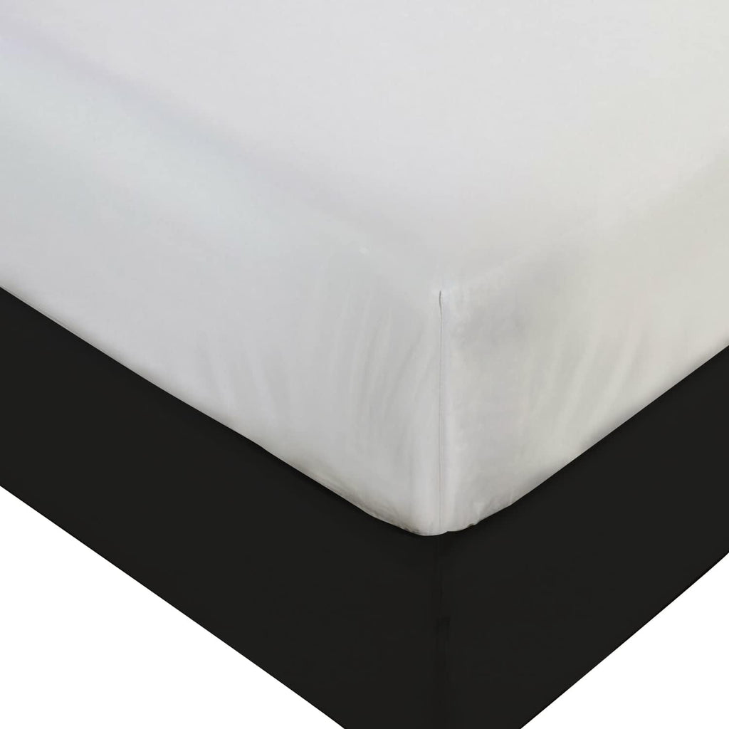 BLISSFORD Queen Plastic Mattress Protector, Heavy Duty Fitted Vinyl Cover