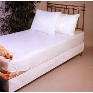 Vinyl Fitted Mattress Cover, Camp Cot Size 30 x 75