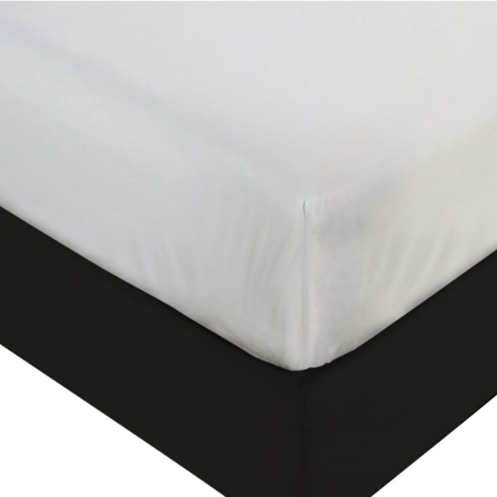 BLISSFORD Queen Plastic Mattress Protector, Heavy Duty Fitted Vinyl Cover