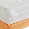 Waterproof Zippered Plastic Mattress Protector Encasement (Queen Size)