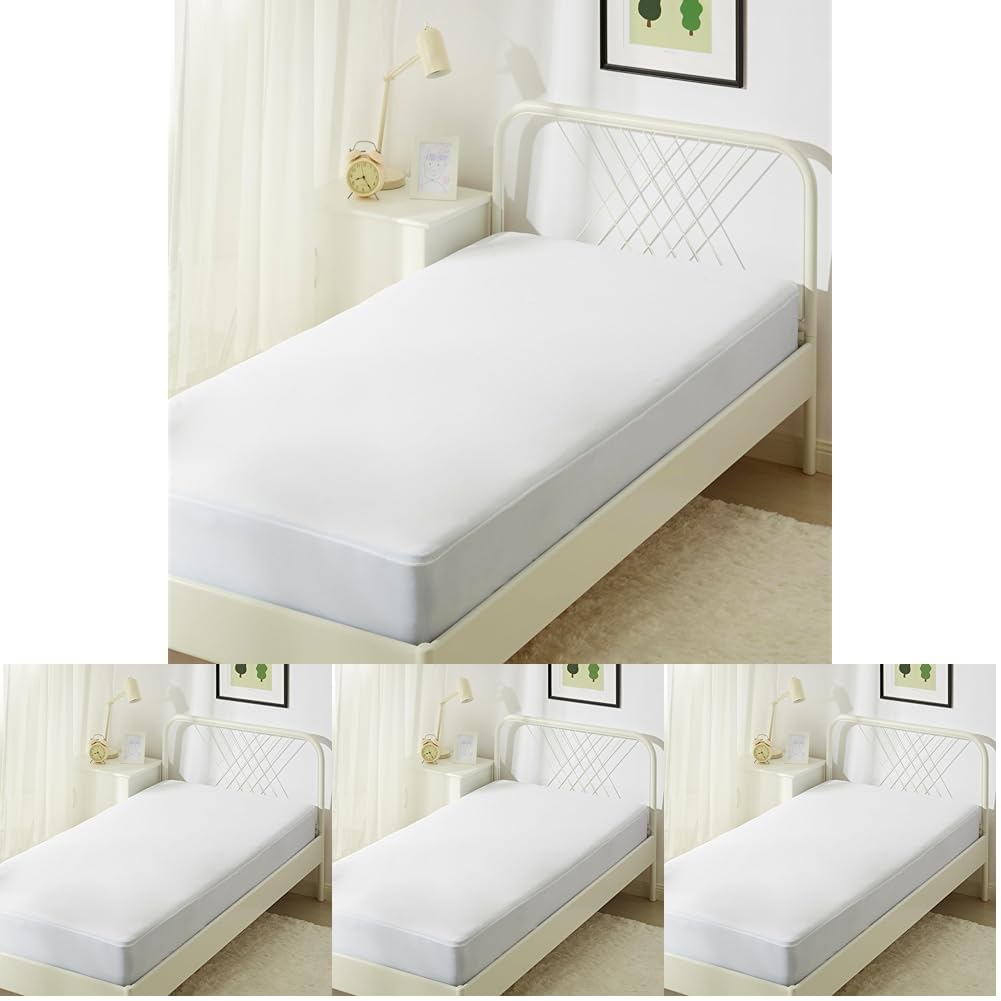 Amazon Basics Zippered Mattress Encasement - Waterproof, Queen