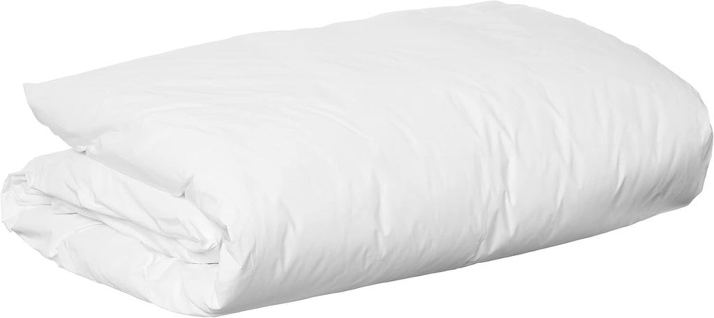 National Allergy 100% Cotton Duvet Cover Queen Size, 86x86 inches, White