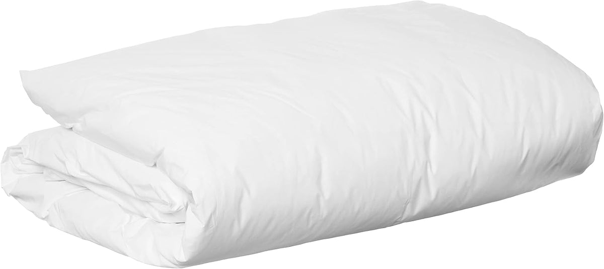 National Allergy 100% Cotton Duvet Cover Queen Size, 86x86 inches, White