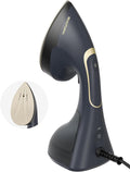 BEAUTURAL Steamer for Clothes, Handheld 2-in-1 Steam & Iron, 1200W, Navy