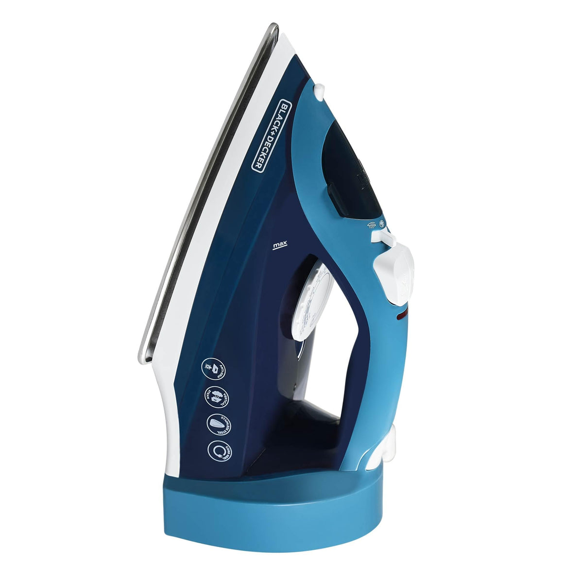 BLACK+DECKER Steam Iron for Clothes with Retractable Cord