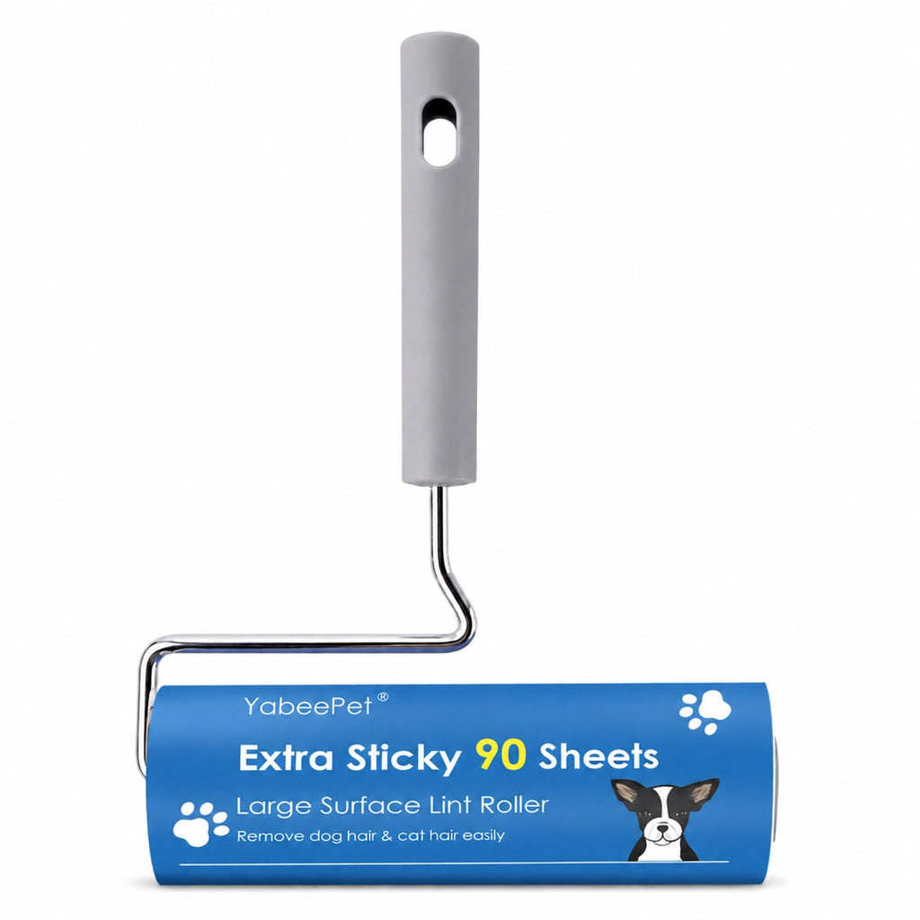 Extra Sticky Large Lint Roller Refills, 6.3'' Giant Lint Roller Refills for Pet Hair, Clothes&Furniture Cleaning, 540 Sheets in Total