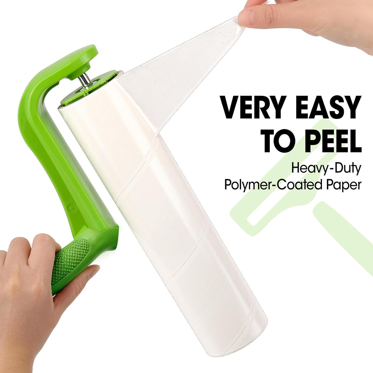 10 Inch Lint Roller Refills, 6 Rolls 300 Sheets Large Lint Rollers for Pet Hair Extra Sticky, Easily Remove Carpets, Clothes, Couch and Curtains Dust (Not Include Lint Roller Handle)