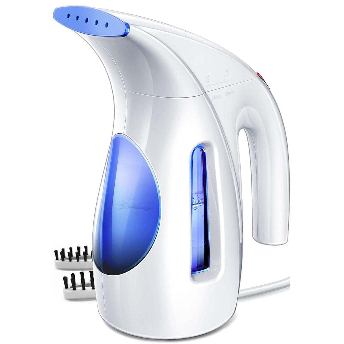 HiLIFE Steamer for Clothes, Portable Handheld Design, 240ml Big Capacity, 700W, Strong Penetrating Steam, Removes Wrinkle, for Home, Office(ONLY FOR 120V)-Black