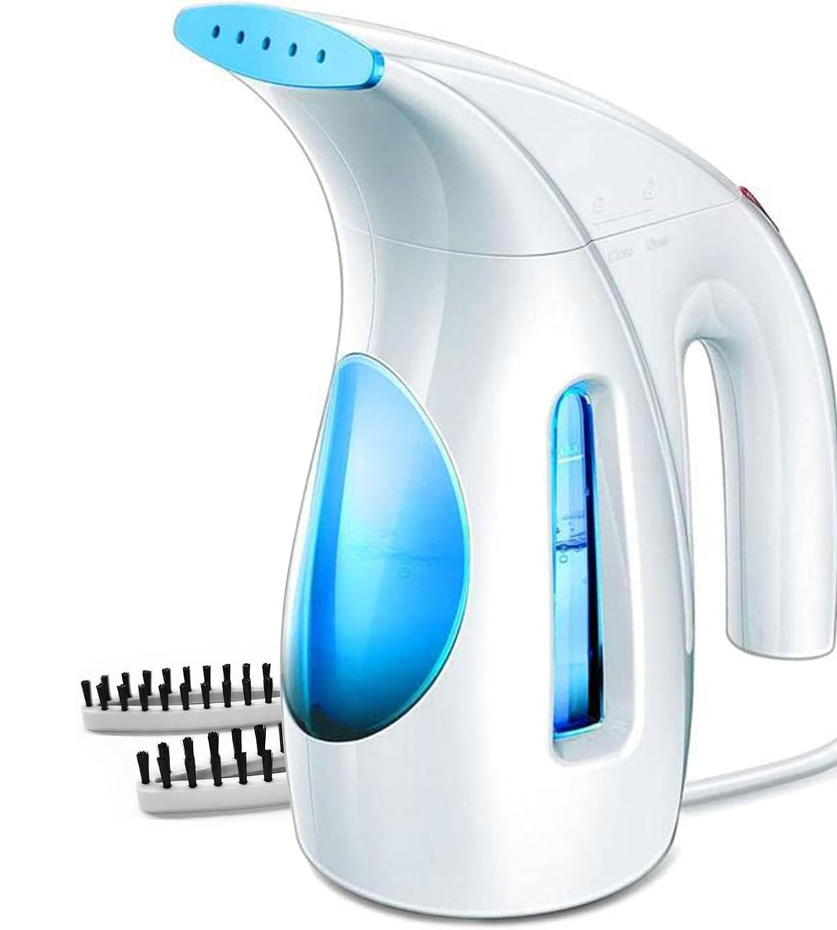 HiLIFE Steamer for Clothes, Portable Handheld Design, 240ml Big Capacity, 700W, Strong Penetrating Steam, Removes Wrinkle, for Home, Office(ONLY FOR 120V)-Black