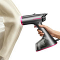 DRFLASH Vacuum Steamer for Clothes, 2 in 1 Handheld Steam Iron with Suction