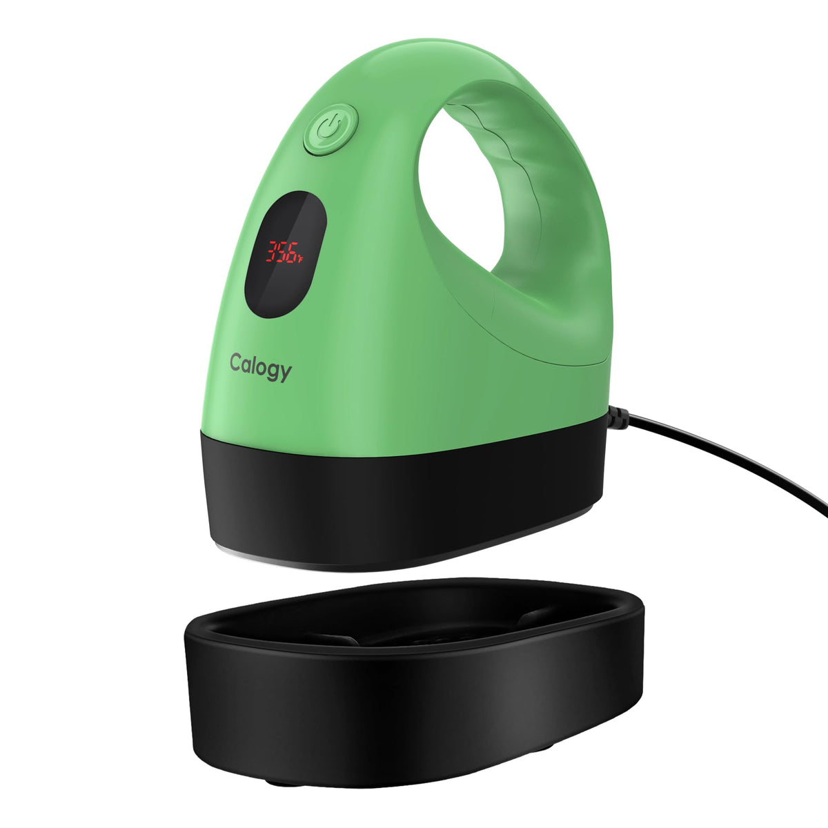 Calogy Mini Heat Press, Heat Transfer Machine, Constant Temp Control, Insulated Safety Base, Fits for Crafts, T-Shirt, Hat, Cap, Pillows(White Pink)