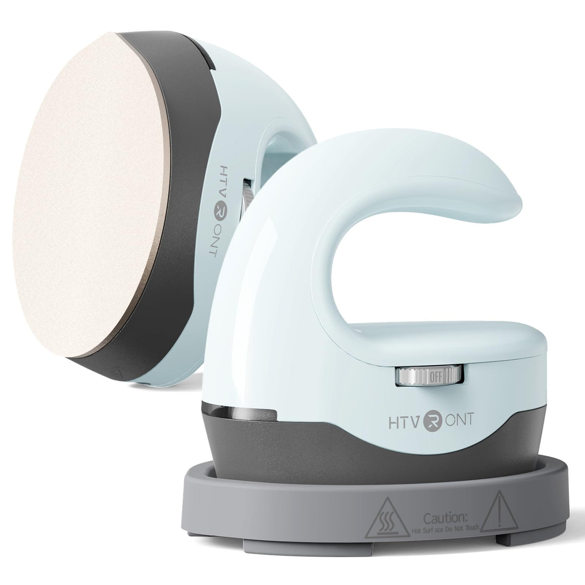 HTVRONT Heat Press Mini Heat Press Machine, Mini Iron for Crafts