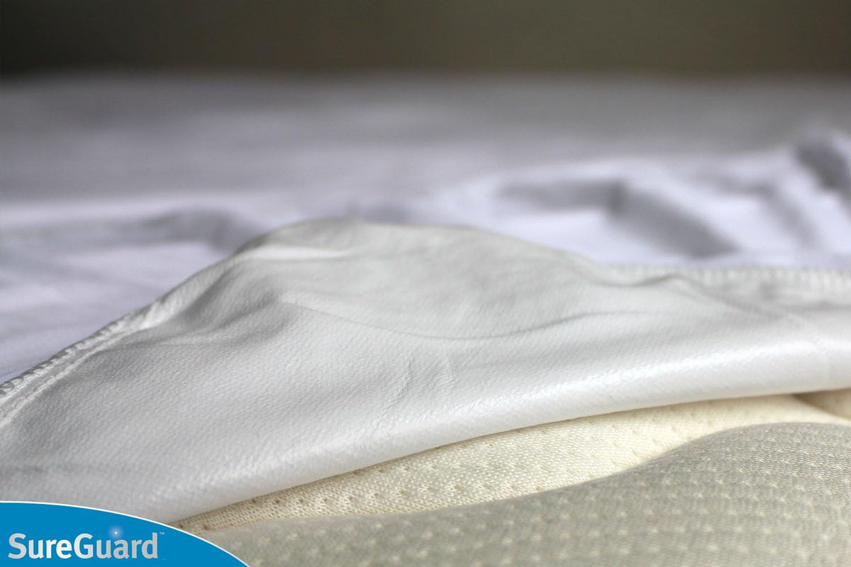 SureGuard Smooth Waterproof Mattress Protector, Twin XL Mattress Cover