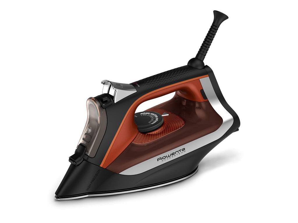 Rowenta AccessSteam Cordreel Steam Iron for Clothes, Anti-Drip Protection, Clothes Iron with Steamer, DW2459U1