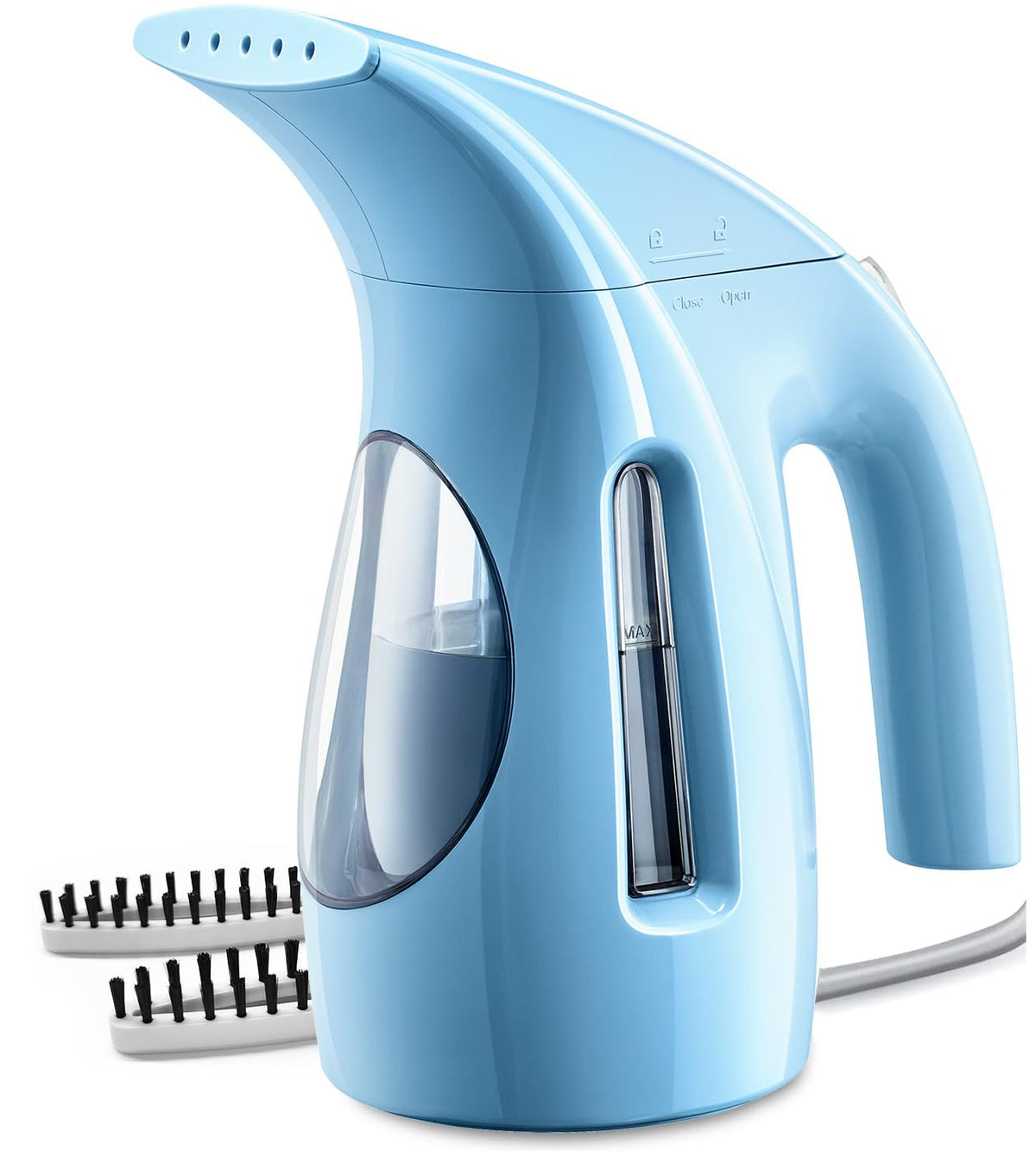 HiLIFE Steamer for Clothes, Portable Handheld Design, 240ml Big Capacity, 700W, Strong Penetrating Steam, Removes Wrinkle, for Home, Office(ONLY FOR 120V)-Black