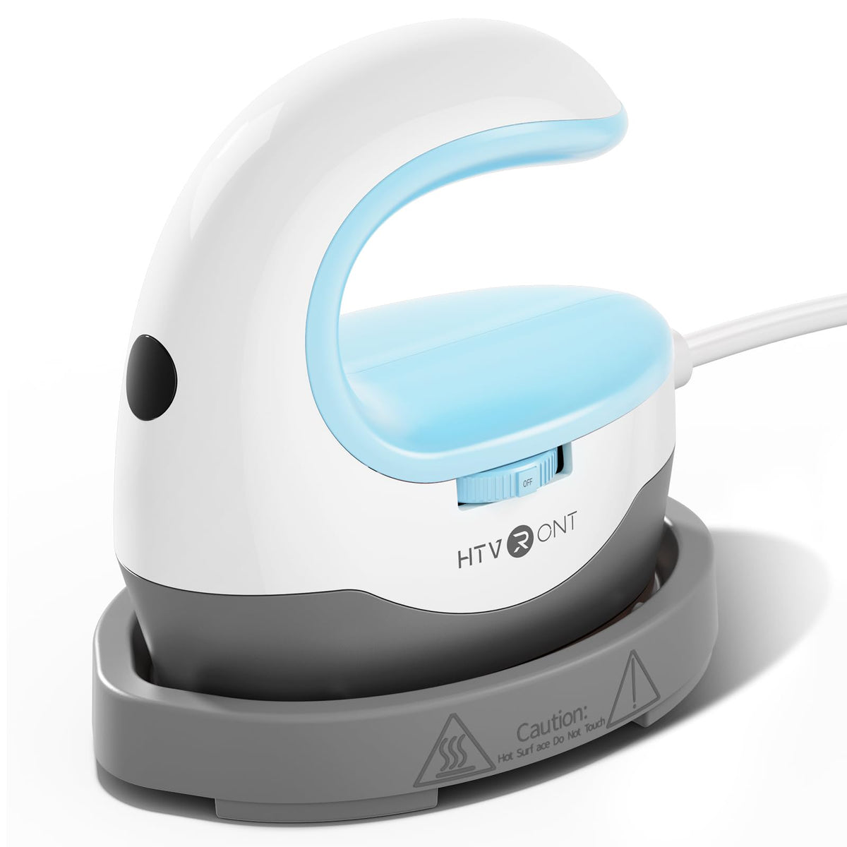 HTVRONT Heat Press Mini Heat Press Machine, Mini Iron for Crafts