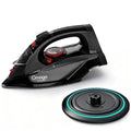 OMAIGA 1750W Steam Iron for Clothes, 450ml Large Water Tank, Self-Cleaning