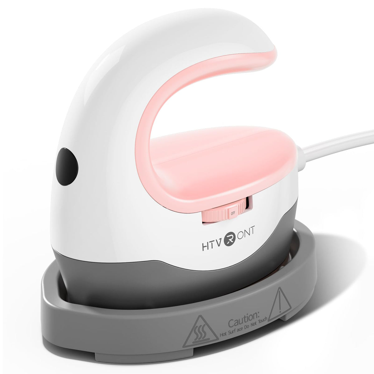 HTVRONT Heat Press Mini Heat Press Machine, Mini Iron for Crafts