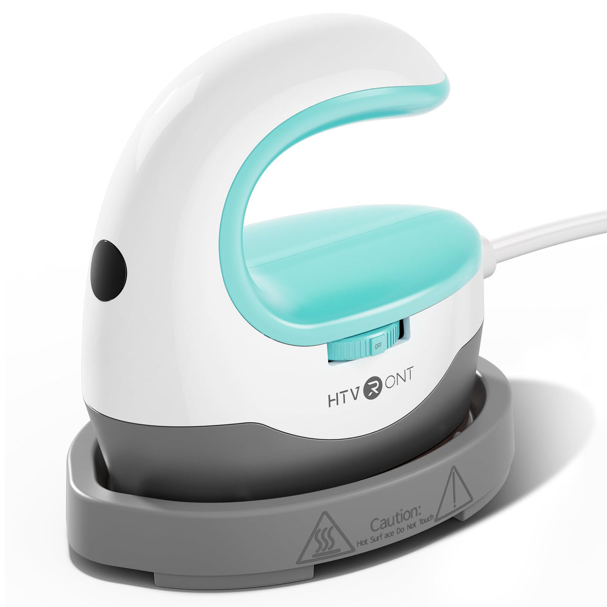 HTVRONT Heat Press Mini Heat Press Machine, Mini Iron for Crafts