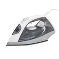 Sunbeam Classic Steam Iron, 1200 Watt, Mid-size Anti-Drip Nonstick Soleplate, Horizontal or Vertical Shot of Steam with 8' 360-Degree Swivel Cord and 3-Way Auto Shut-Off, White