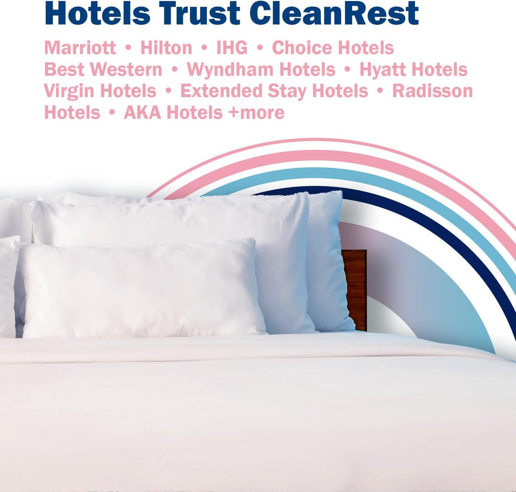 CleanRest Ultra Quilted Crib Mattress Protector, Breathable Waterproof Mattress Cover for Babies and Infants, Hypoallergenic Dust Mite Allergy Relief Pad