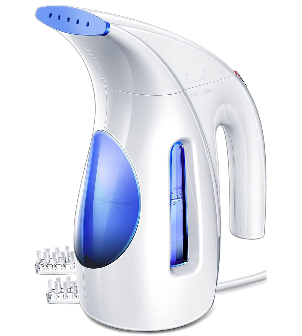 HiLIFE Steamer for Clothes, Portable Handheld Design, 240ml Big Capacity, 700W, Strong Penetrating Steam, Removes Wrinkle, for Home, Office(ONLY FOR 120V)-Black