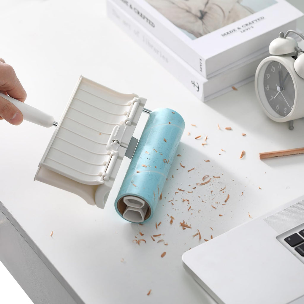 Lint Roller Refills 6.3", 240 Sheets, Extra Sticky, Two-Color Easy Tear-Off