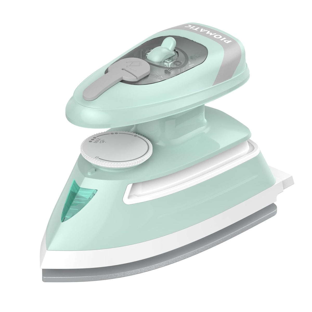 PIOMATIC Travel Iron Mini with Steam for Clothes with Dual Voltage
