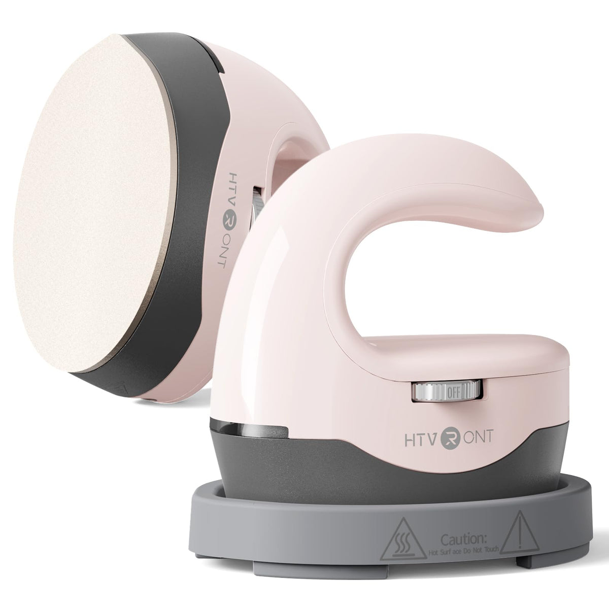 HTVRONT Heat Press Mini Heat Press Machine, Mini Iron for Crafts
