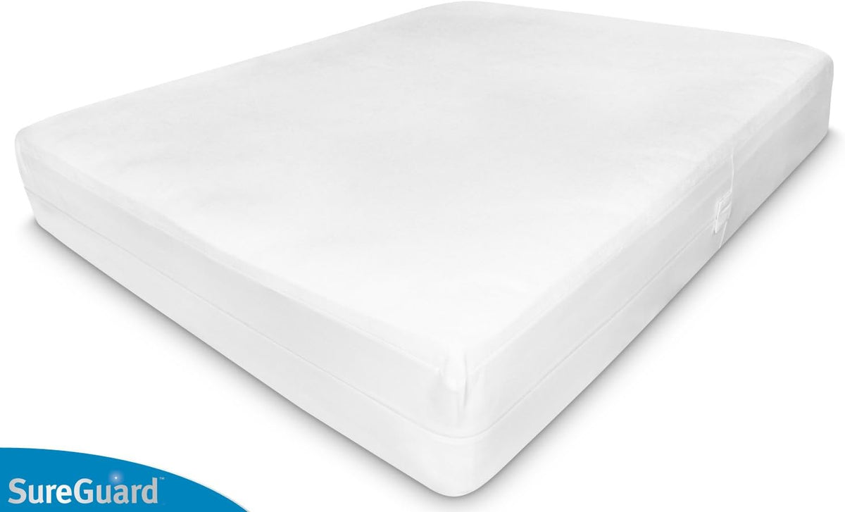 SureGuard Queen (9-12" Deep) Zippered Mattress Protector Encasement
