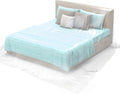 Foraineam 3 Pack Plastic Covers for Furniture, Waterproof & Dustproof Sofa Storage Covers, 118" x 158" Extra Large Bed Couch Protector Cover Shelter for Moving Protection and Long Term Storage