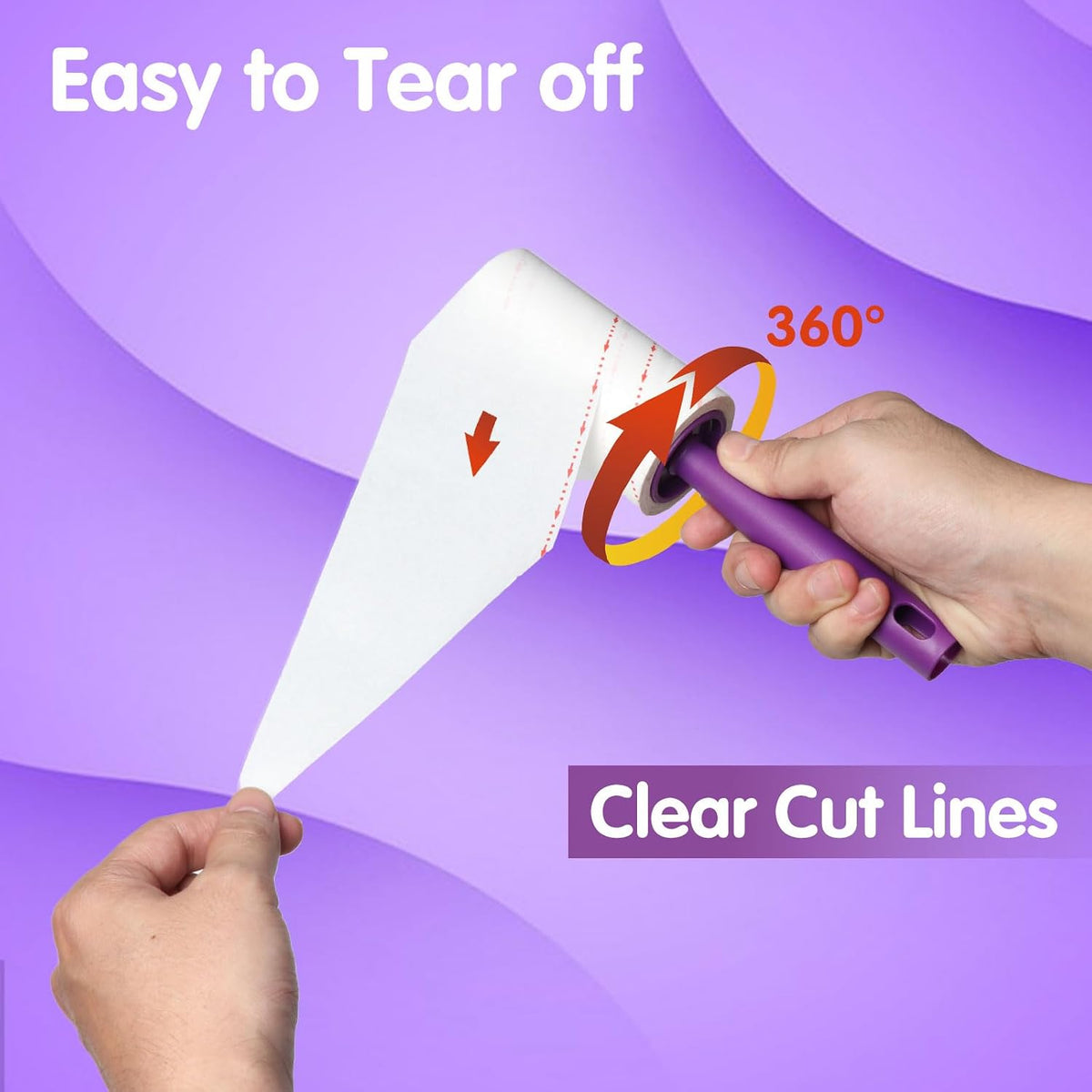 Lint Rollers for Pet Hair Extra Sticky 360 Sheets Dog and Cat Lint Remover