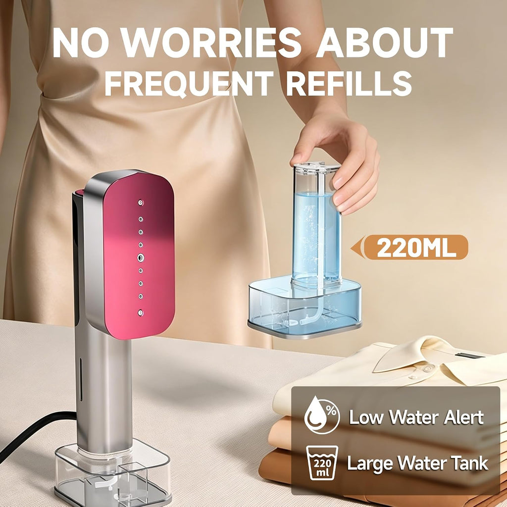 FluSing Travel Steamer for Clothes,Portable Handheld Garment Steamer & Iron