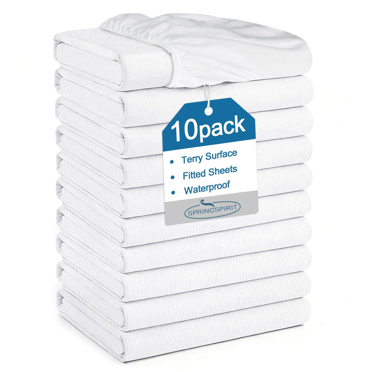 Full Size Mattress Protector Waterproof,Absorbent Fitted Sheet