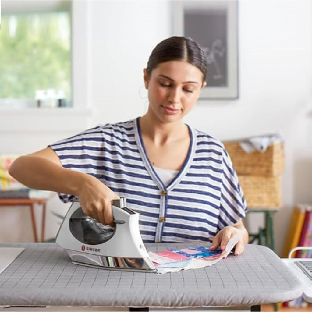 SINGER® SteamCraft Steam Iron (1700W), Auto Shutoff - White