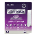 AllerEase Ultimate Allergy Protection and Comfort Zippered Mattress Protector Queen, White