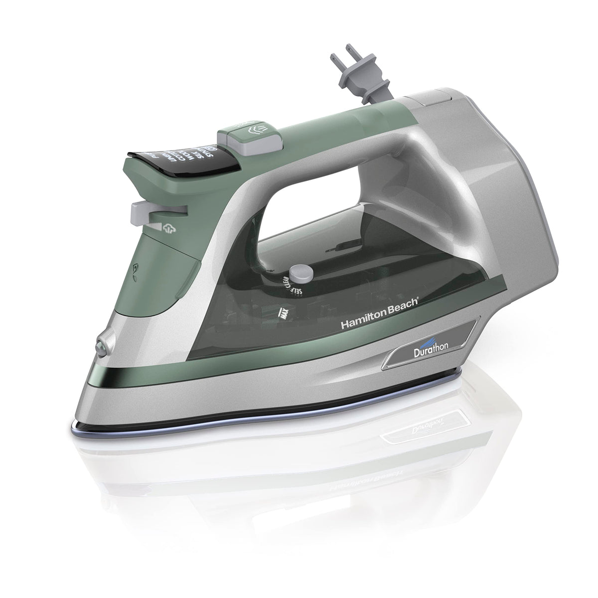 Hamilton Beach Steam Iron For Clothes With Adjustable Steam Settings