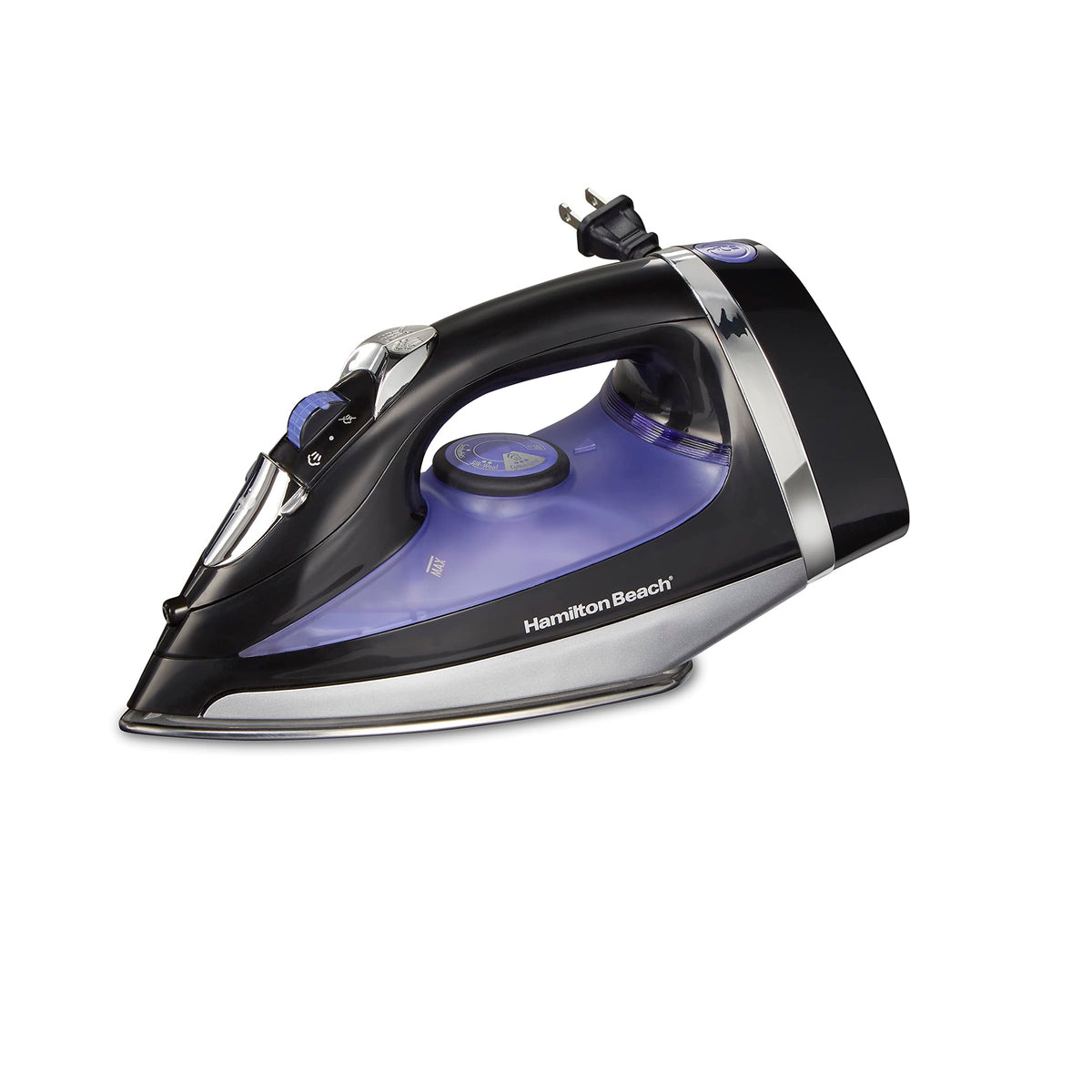 Hamilton Beach Steam Iron for Clothes With Versatile Steam Options