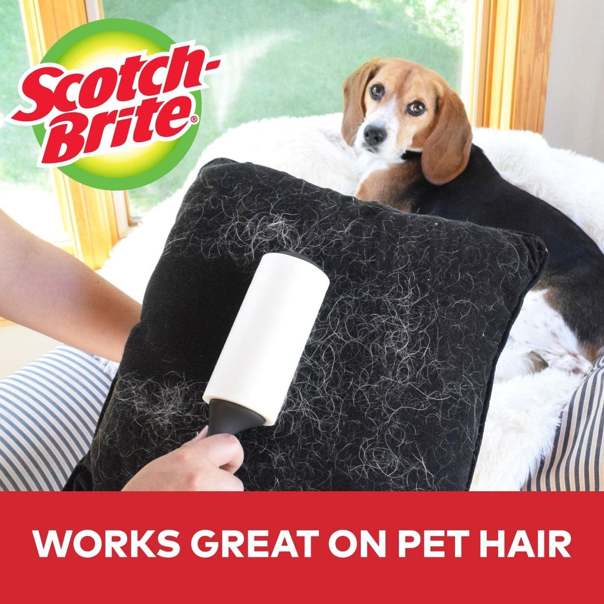 Scotch 3M Mini Lint Rollers 6-Pack (30 Sheets Each), Travel-Size Sticky Lint Removers for Clothes, Furniture and Pet Hair (3-Pack (30 Sheets Each))