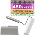 Large Lint Rollers for Pet Hair Extra Sticky，6.3'' Wide Remover