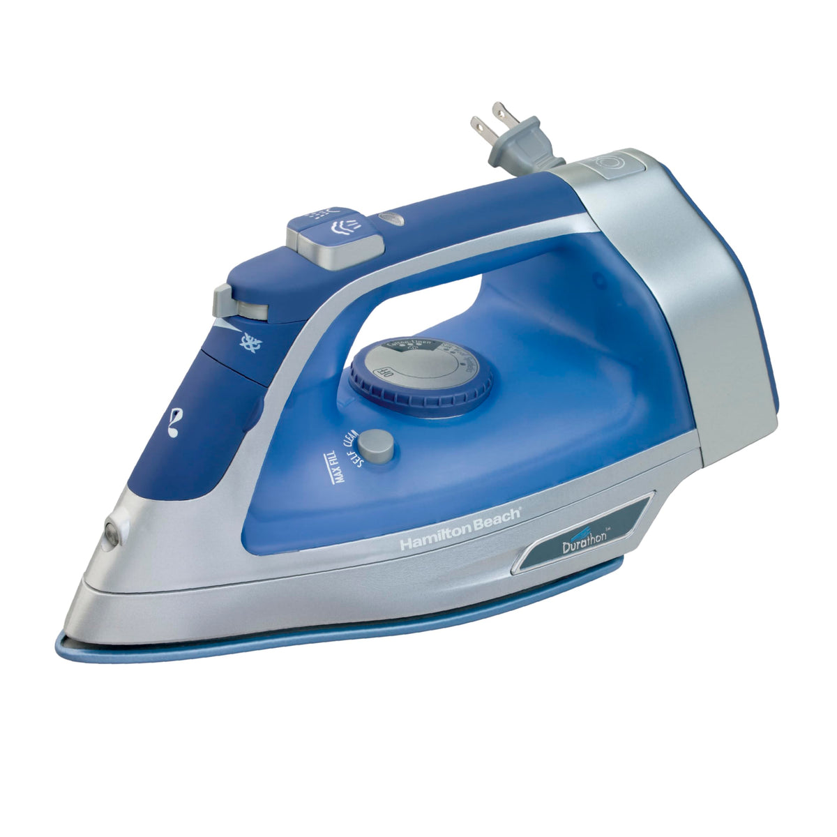 Hamilton Beach Steam Iron For Clothes With Adjustable Steam Settings