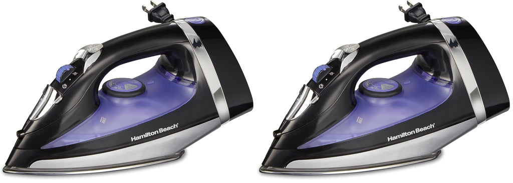 Hamilton Beach Steam Iron for Clothes With Versatile Steam Options