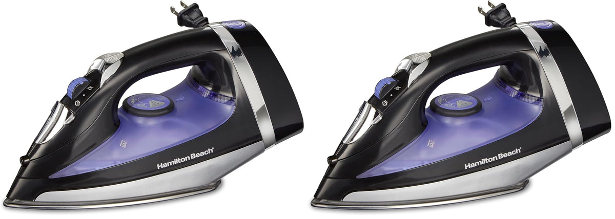 Hamilton Beach Steam Iron for Clothes With Versatile Steam Options