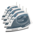 BLACK+DECKER Steam Iron for Clothes with Auto Shutoff & TrueGlide Soleplate