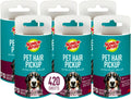 Scotch-Brite Pet Hair Extra Sticky Lint Roller,420 Sheets Total, 6 Pack