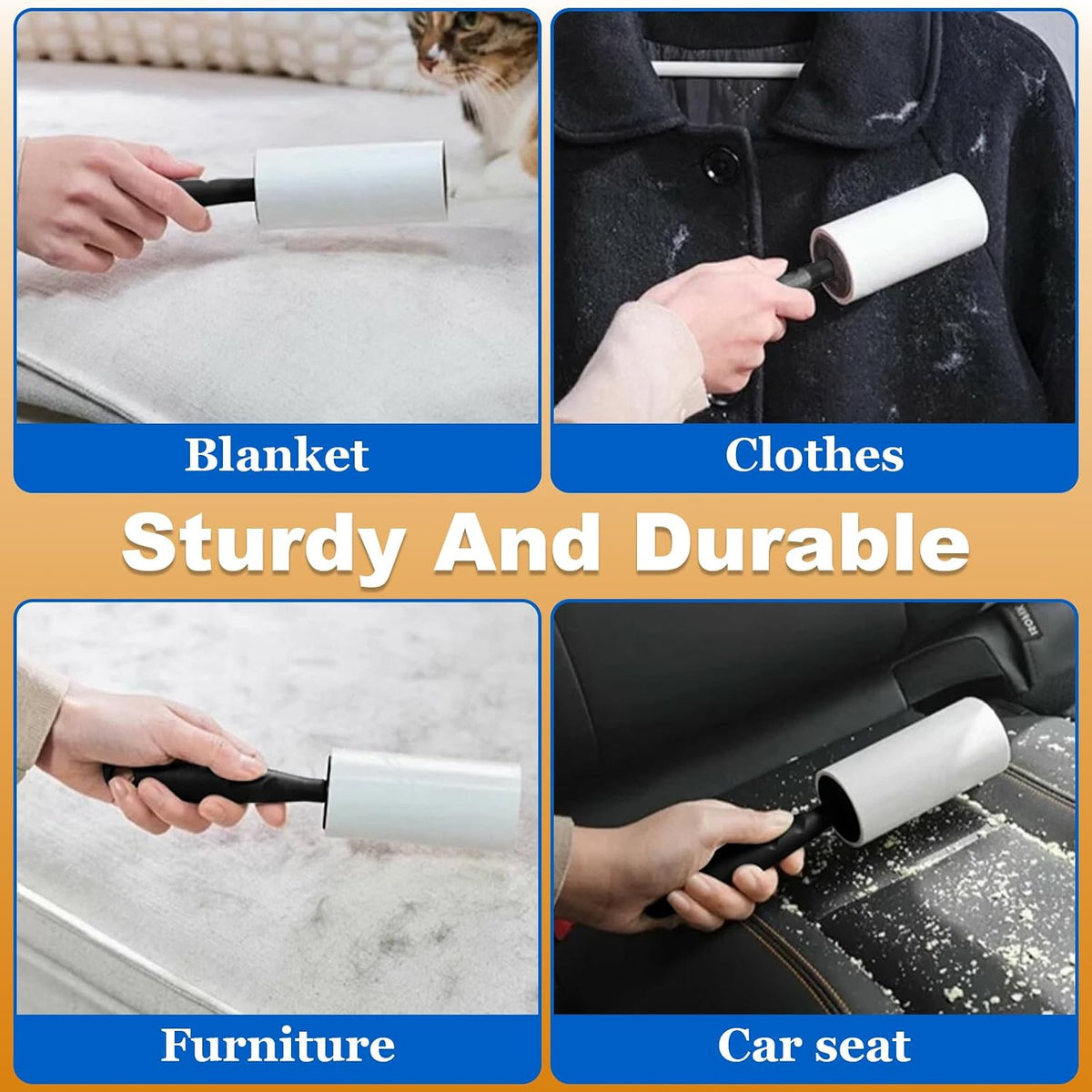 Extra Sticky Lint Roller for Pet Hair,220 Sheets,1 Handle