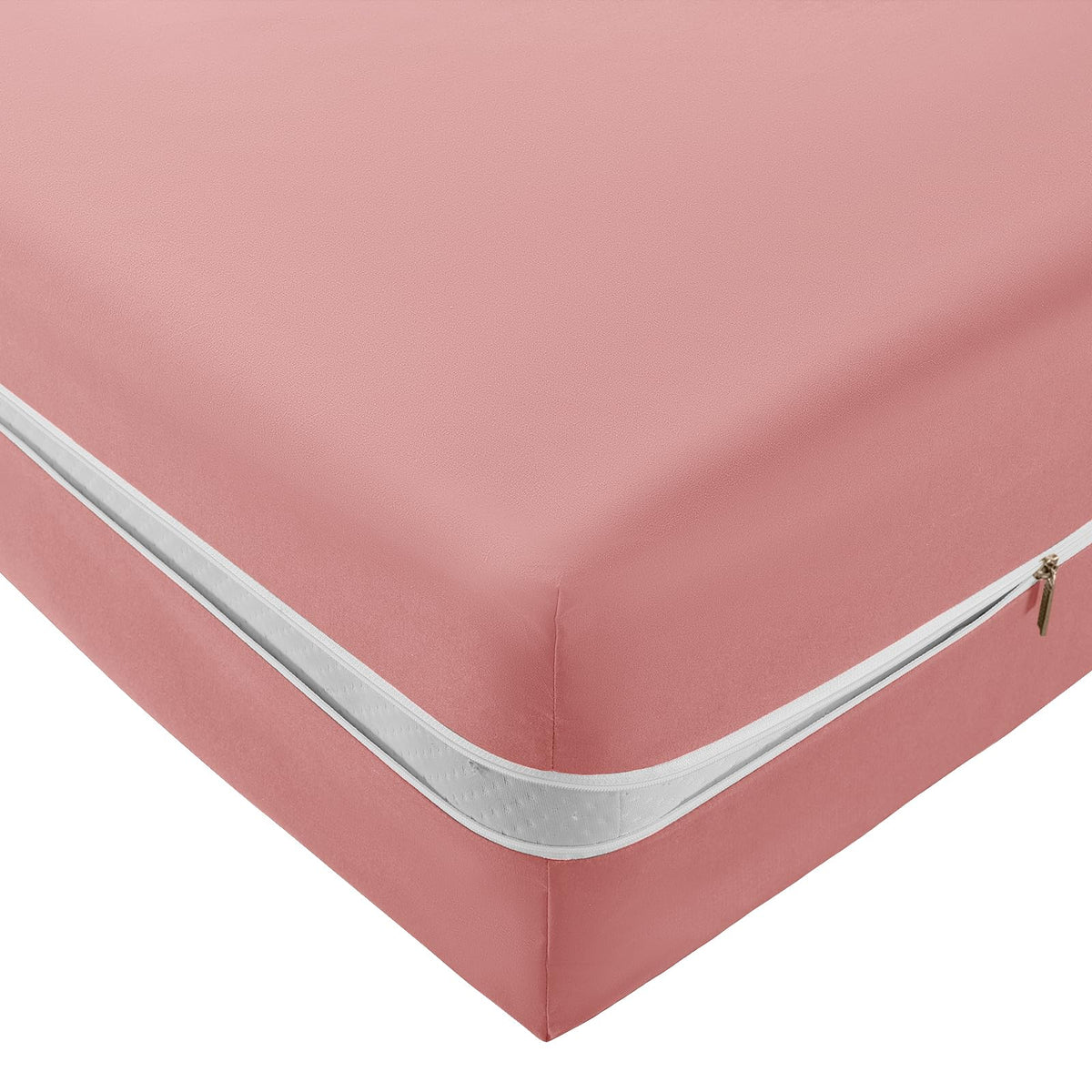 SiinvdaBZX Zipper Fitted Sheet King Only, Light Gray