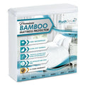 PlushDeluxe Bamboo Waterproof Mattress Protector, King Size, Ultra Soft