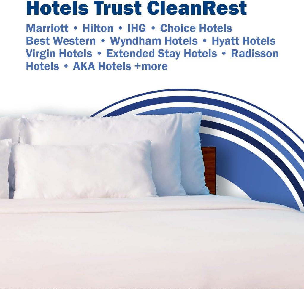 CleanRest Waterproof Mattress Fitted Sheet Protector, Ultimate Defense Against Spills and Wear, MicronOne Allergen Barrier, Breathable, Chemical-Free, Fits Mattress Depths 12" to 21" (Twin)