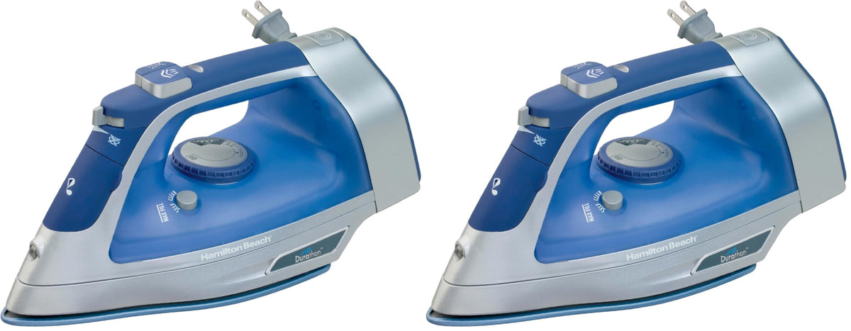 Hamilton Beach Steam Iron For Clothes With Adjustable Steam Settings